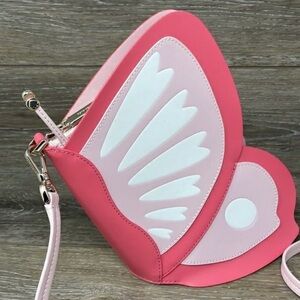 kate spade Pink and White Butterfly Wing Crossbody Bag ❤️